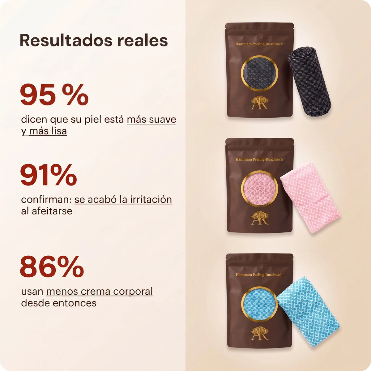Toalla Exfoliante de Hammam™